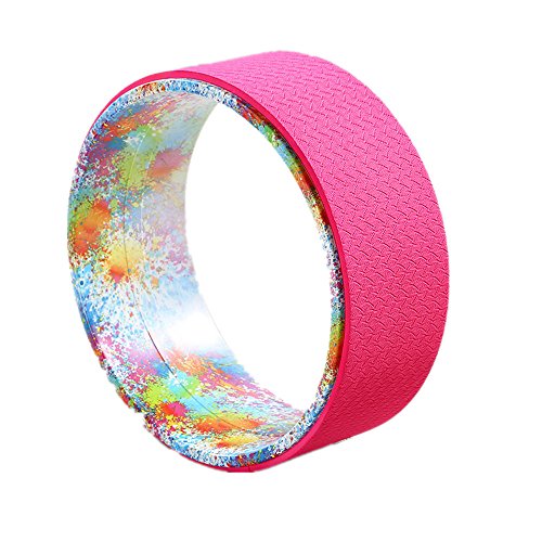 Yoga wheel yoga pose wheel Yoga Wheel Beginner's Back Stoop Assist Damour Wheel Yoga Pilates Circle For Home Gym. Perfect foam roller for stretching