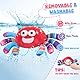 Tacobear Krabbe Baby Spielzeug 6 8 9 10 12 Monate Musikalische Krabbelspielzeug mit 50 Lieder und Aufnahmefunktion Crawling Crab Tummy Time Toys Baby Geschenk ab 1 Jahr Mädchen Junge