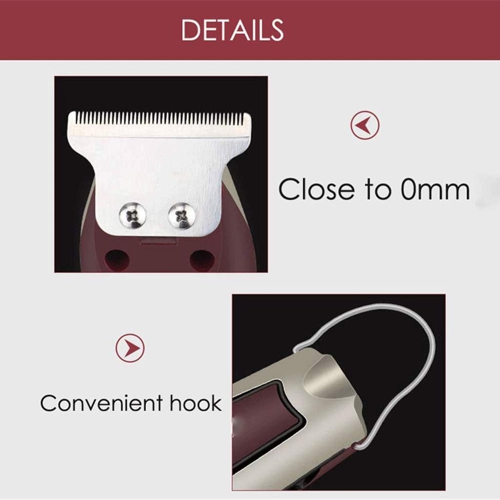 High Performance Haircut Kit for Men, Includes Electric Hair Clippers, Secure Fit Guide Combs with Stainless Steel Clips