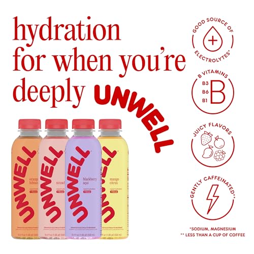 Image of Unwell Hydration Blackberry Acai Electrolyte Drink, 12 Pack, 16.9 fl oz
