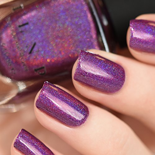 Image of ILNP Kings & Queens - Saturated Burgundy Holographic Nail Polish