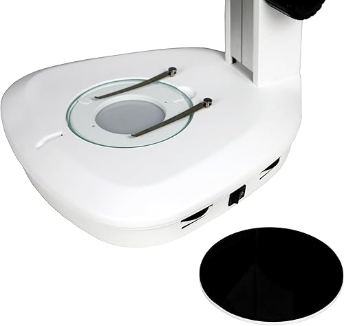 Miniatura 4 de Vision Scientific Microscopio estéreo con zoom trinocular VS-2FZ, rango de zoom de 0.7X4.5X, rango de aumento de 3.5X90x, lente auxiliar 0.5X y 2X,