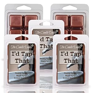 The Candle Daddy Id Tap That Freshly Tapped Maple Syrup Scented Wax Melt 1 Pack 2 Ounces 6 Cubes