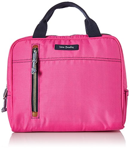 Vera Bradley Women's Lighten Up Lunch Cooler Lunch Bag, Bright Orchid, One Size