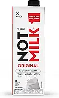 Bebida Vegetal NotCo NotMilk Original 1L, Feito com Ingredientes 100% Vegetais, Sabor Leite Integral, Sem Lactose, Sem Glúten, Ideal para Receitas, Plant-Based, Vegano, Vegetariano.