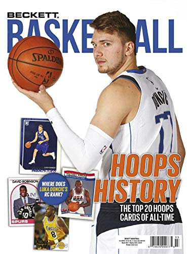 Beckett Basketball Card Monthly Price Guide March 2021, Issue #342 Luka Doncic, Mavericks [Single Issue Magazine] Beckett Collectibles LLC [Single Issue Magazine] Beckett Collectibles LLC