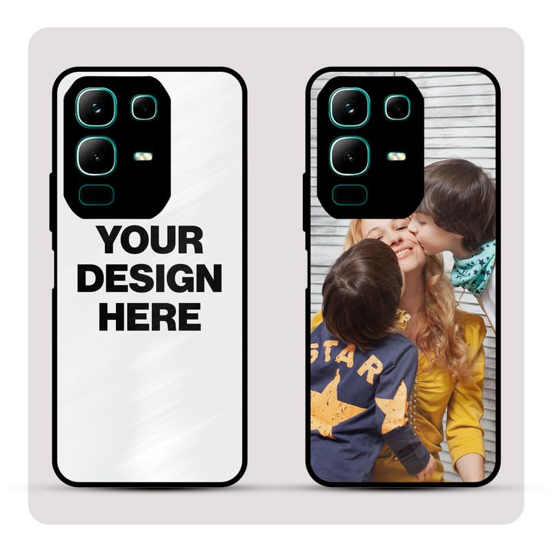 Image of Personalized Back Cover for Infinix Note 50x | Custom Case with Name, Photo or Logo | PrintShield Hybrid with Soft TPU Grip & Scratch Protection