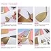 SGHUO 30pcs Faux Leather Sheets Earring Making Kit Include 4 Kinds of Faux Leather Sheet and Tools for Earrings Craft Making Supplies