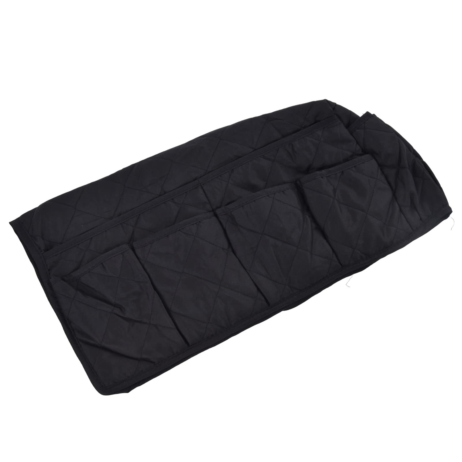 Cocoarm Couch Remote Holder, Pongee Quilted Cotton Armrest Organizer