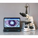 AmScope T690C-8M 40X-2500X nieskończoność Kohler mikroskop biologiczny 8 MP aparat