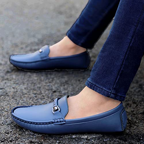 Image of AADI Men's Synthetic Leather Outdoor Loafer Shoes