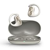 Fit SE S30 Open Ear Headphones, Wireless Bluetooth Headphones with 4 Microphones for Clear Calls, Sports Earbuds Split Design with Earhooks, IPX5, 30-Hour Playtime, Bluetooth 5.3, White EF606