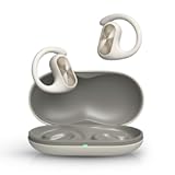 Fit SE S30 Open Ear Headphones&comma; Wireless Bluetooth Headphones with 4 Microphones for Clear Calls&comma; Sports Earbuds Split Design with Earhooks&comma; IPX5&comma; 30-Hour Playtime&comma; Bluetooth 5&period;3&comma; White EF606