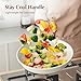 SENSARTE Nonstick Ceramic Frying Pan Skillet with Lid, 10 Inch Omelet Pan, Healthy Non Toxic Chef Pan, Induction Compatible Egg Pan with Heat Resistant Handle, Free of Intentionally Added PFAS/PTFE