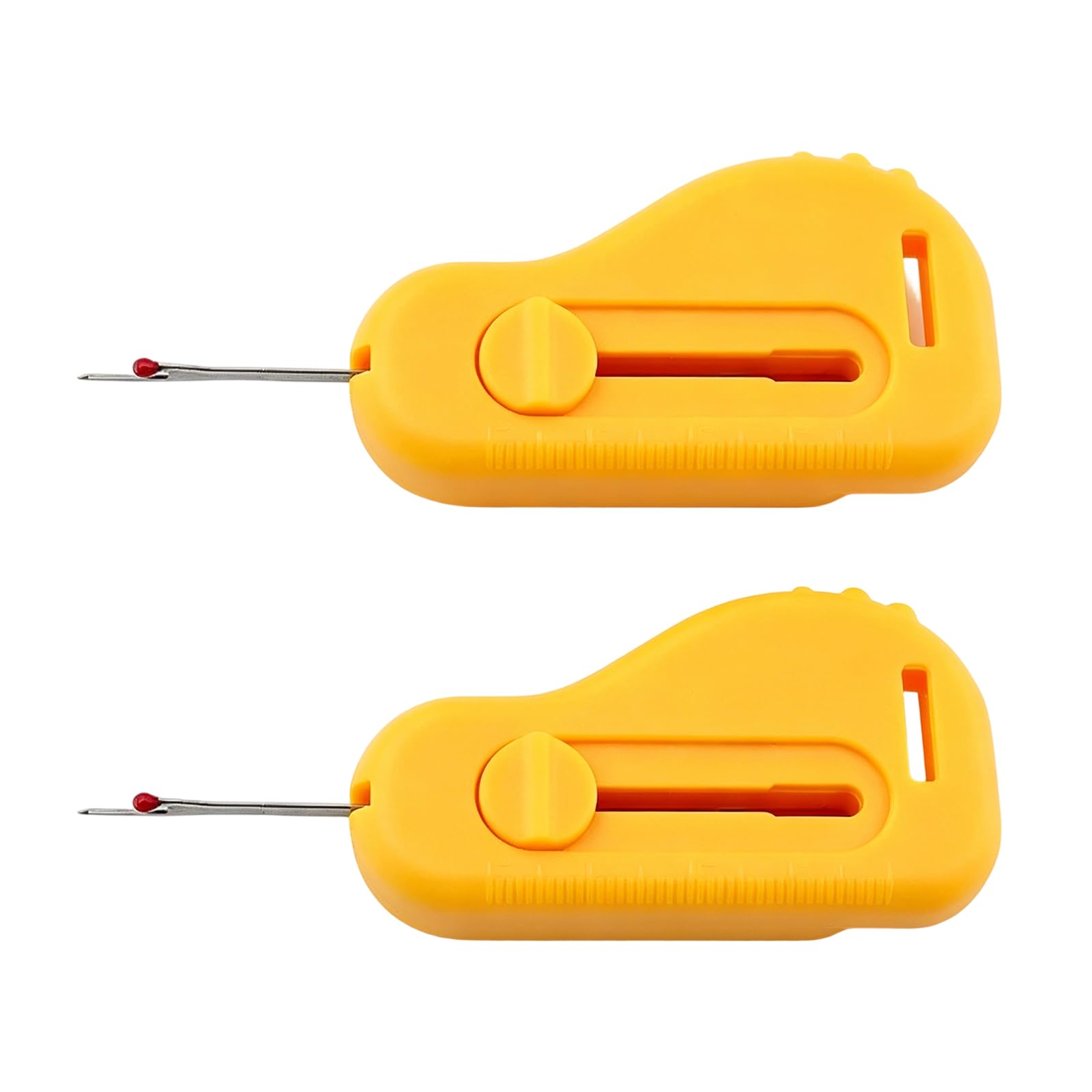 Oxxggkao 2Pcs Professional Seam Guide with Thread Remover and Sewing Threading Aid Sewing Guide for Quilting Positioning Equipment