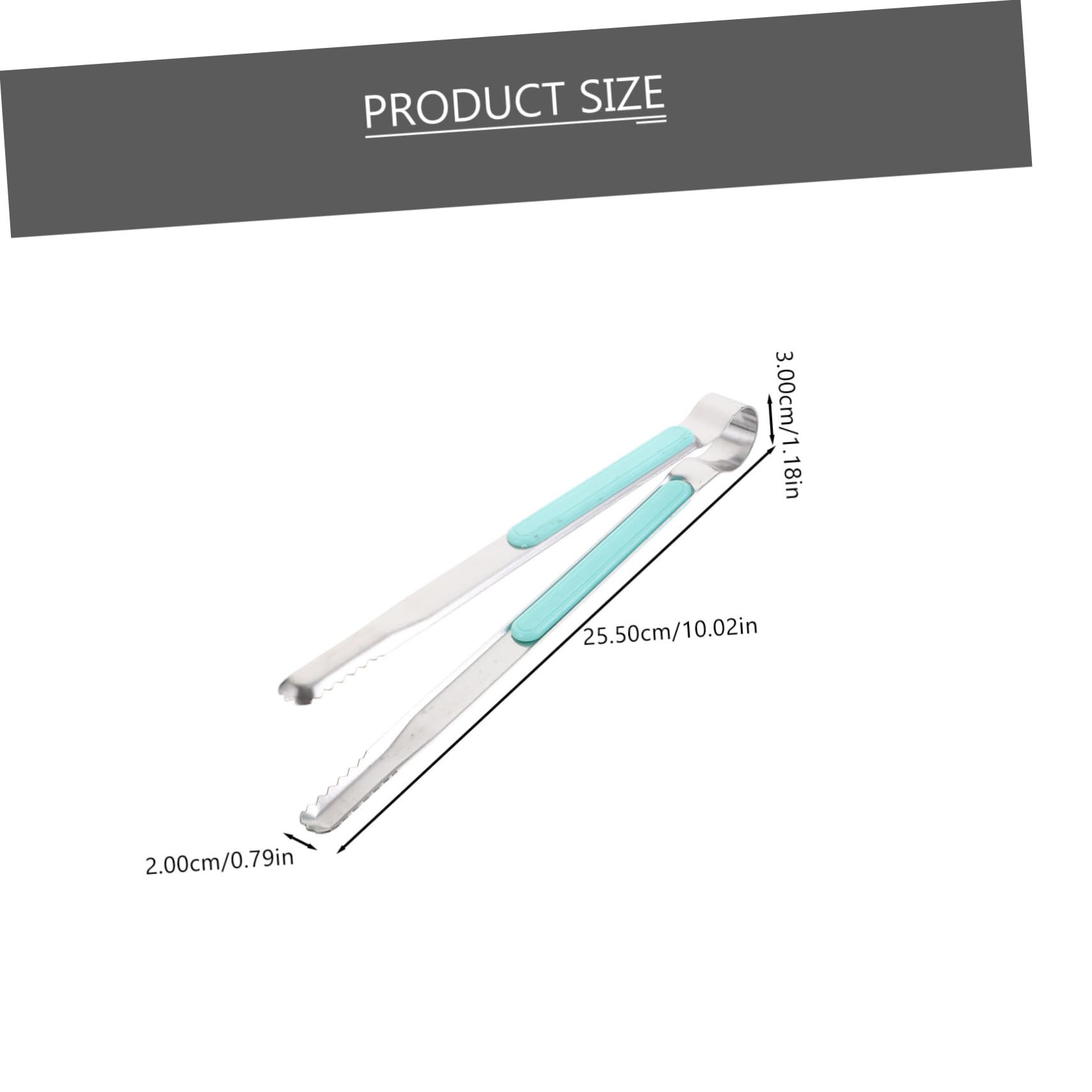 SOLUSTRE 2pcs Stainless Steel Serving Tong for Home Dining Ergonomic Chopstick Clip for Buffet and Party Use Kitchen Supply with Smooth Surface Easy to Clean for Adults