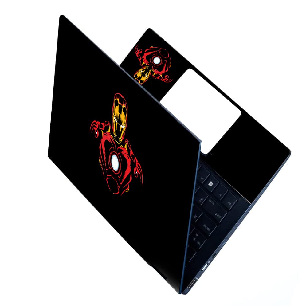 ANCIARY Full Panel Laptop Skin Stickers Bubble-Free HD Quality Sticker for Laptops Upto 15.6" (Dustproof|Waterproof|Scratchproof|Reusable) - Iron Man FL (B0C5RRN3R5) Amazon Price History, Amazon Price Tracker