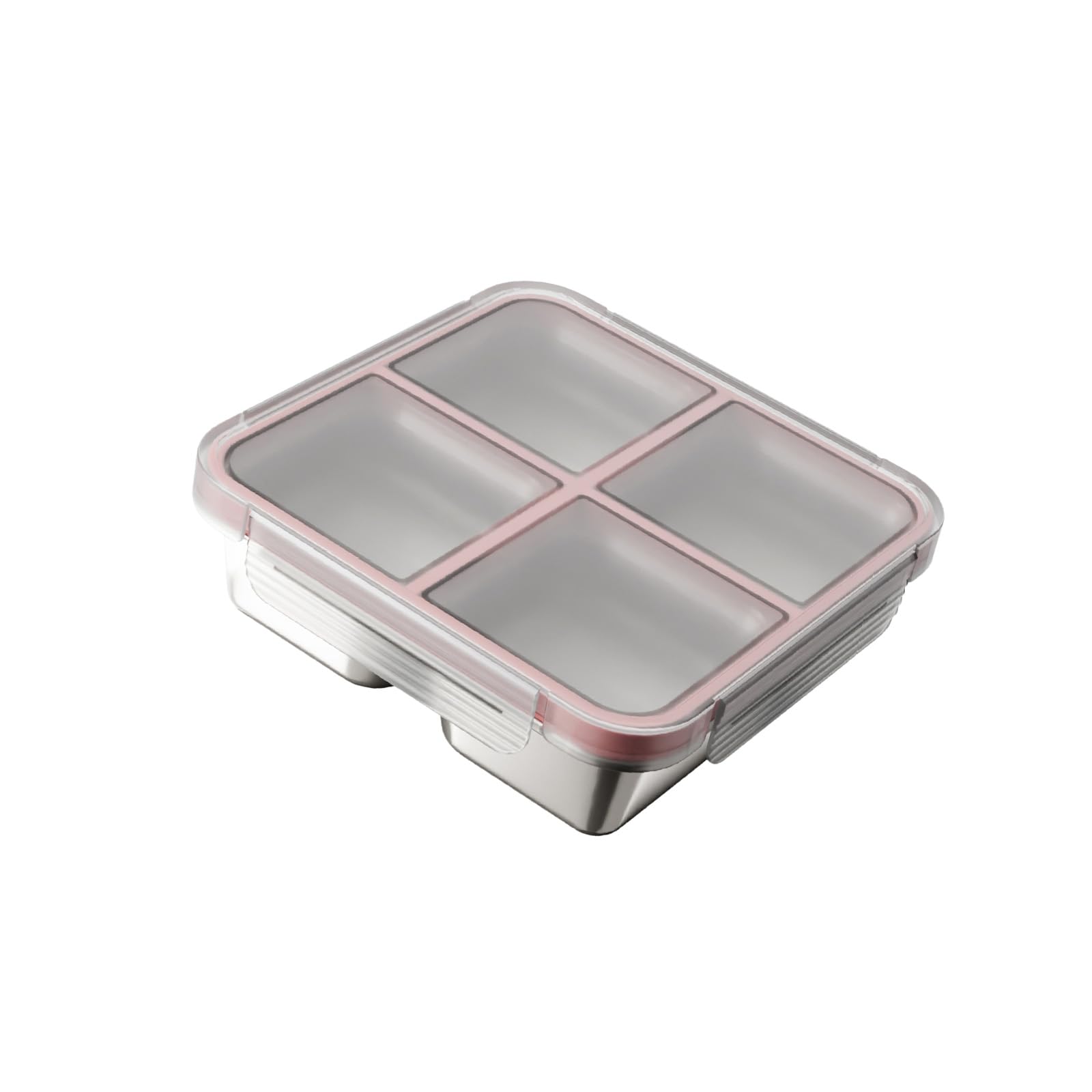 Oxxggkao User Friendly Quarter Partition Nonrust Steel Bentos Box Rustless Lunch Box