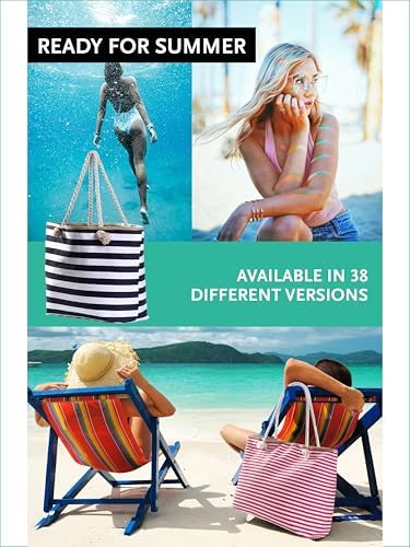 Waterproof Large Beach Bag for Women - Stylish & Versatile - Image 5