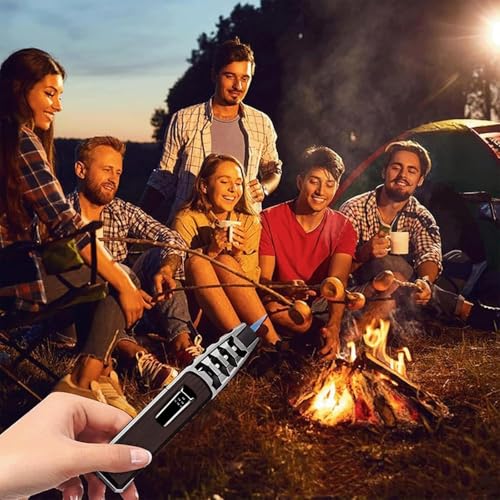 Encendedor eléctrico Fireblaze recargable, llama recta a prueba de viento miniatura 6