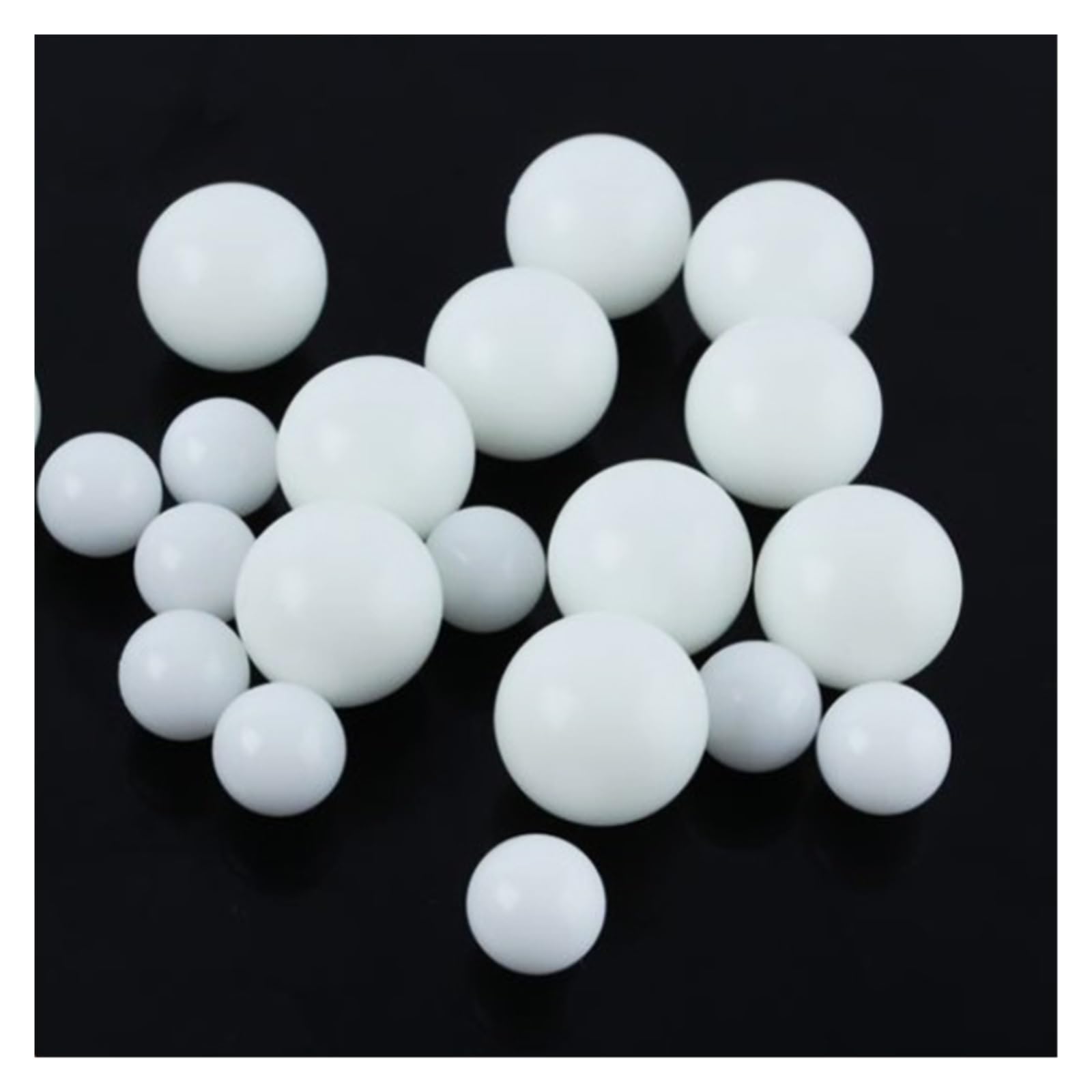 Billes de roulement de précision POM solides, tailles multiples 2mm-44.45mm(50Pcs,14mm)
