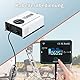 OUBOTEK Wechselrichter 1500W / 3000W Reiner Sinus DC 12V auf AC 230V mit Drahtloser Fernbedienung LCD-Anzeige 2 AC-Steckdosen 2 USB A und 1 Type C, spannungswandler für Wohnmobil Zuhause Off Grid
