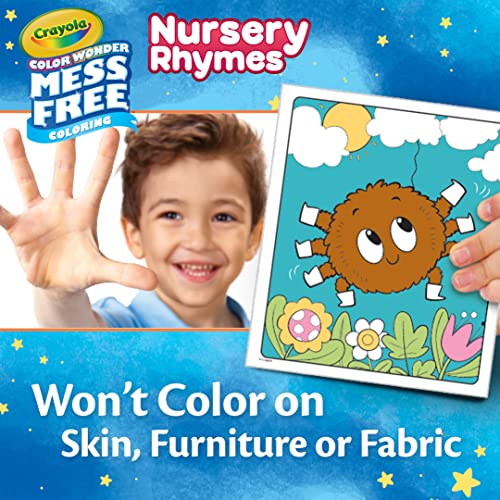Crayola Color Wonder Nursery Rhymes, Mess Free Coloring Pages & Markers, Gift For Kids, Age 3, 4, 5, 6 #TOP3