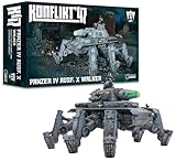 Warlord Games Panzer IV Ausf. X Walker - Achsenminiaturen für Konflikt 47, sehr detaillierte Miniaturen im Maßstab 28 mm