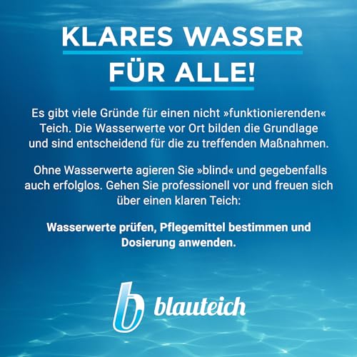 Mittel gegen Fadenalgen für Gartenteiche – Blaumacher Anti-ALG