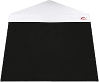 Vista 6 de MASTERCANOPY Pared lateral de toldo para tienda de campaña de 10x10 con patas inclinadas, 1 unidad, color gris