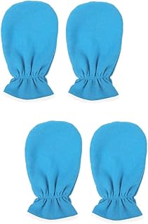 minkissy 2 Pares Máscara Esfoliante Para As Mãos Luvas Para Reparo Da Das Mãos Luvas Esfoliantes De Algodão Seda Luvas Hidratantes Luvas Para Mãos Secas Luvas Esfoliantes Luva