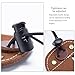 Prespollw Double Layer Leather Archery Finger Tab – Adjustable Finger Guard for Recurve Bow, Right-Handed Shooting Protection Accessory