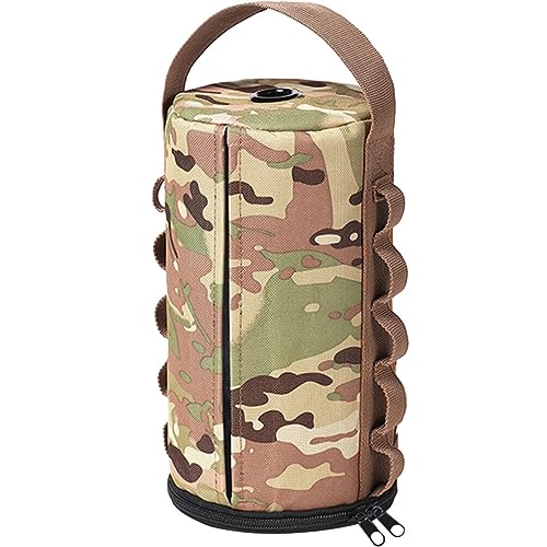 Marye-Kelley Christmas Tissue Box Cover- Santa & Sleigh Dash Away Red