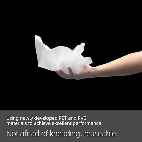 Miniatura 6 de Película esmerilada de privacidad para ventana, película de vidrio para ventana, bloqueo solar, adherencia estática, esmerilado extraíble, cubierta