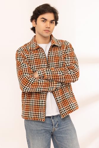 Image of Men's Quilted Winter Jacket /Full Sleeves /Puffer and Bomber