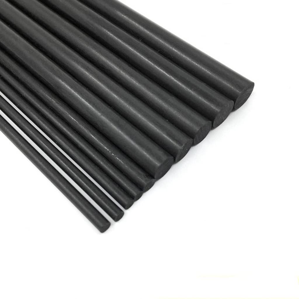 Pręty z włókna szklanego 14 mm 15 mm 16 mm 20 mm 25 mm x 500 mm, 2 szt.(25mmx500mm)