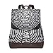 Maze Puzzle Riddle Quiz Labyrinthe Sac à dos Mode PU Cuir Sac à dos Casual Sac à dos pour femme
