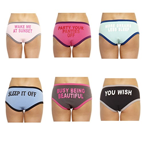 Cotton Panties/Boyleg Underwear (Pack of 6)4
