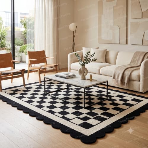 Image of Soft Pure Woolen Modern Collection Tufted Carpet for Living Room,Bedroom'Kitchen and Hall (12 X 18) Feet