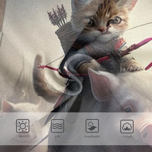 Toddler Underwear Custom 2t Cotton Cute Panties Girl Fun Briefs Kids Undies Pig Cat Scene Cute Kitten3