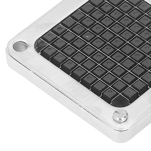 Cortadora de papas Alomejor de acero inoxidable 9mm miniatura 7
