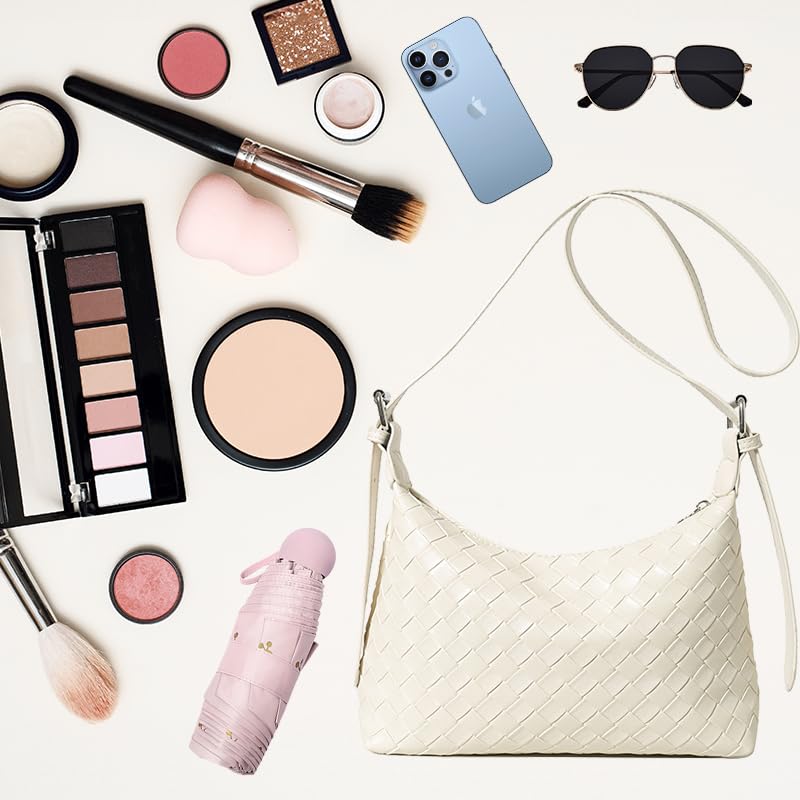 Image of Hobo Bags for Women,Vegan PU Leather Crescent Shoulder Bag Crossbody Handbag Underarm Bag with Adjustable Strap