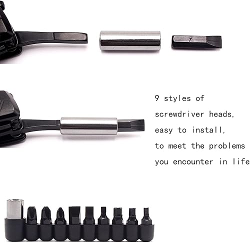 Miniatura 2 de Cuchillo de bolsillo multiherramienta portátil, equipo de supervivencia, regalos para el día del padre, juego de alicates plegables multiusos,