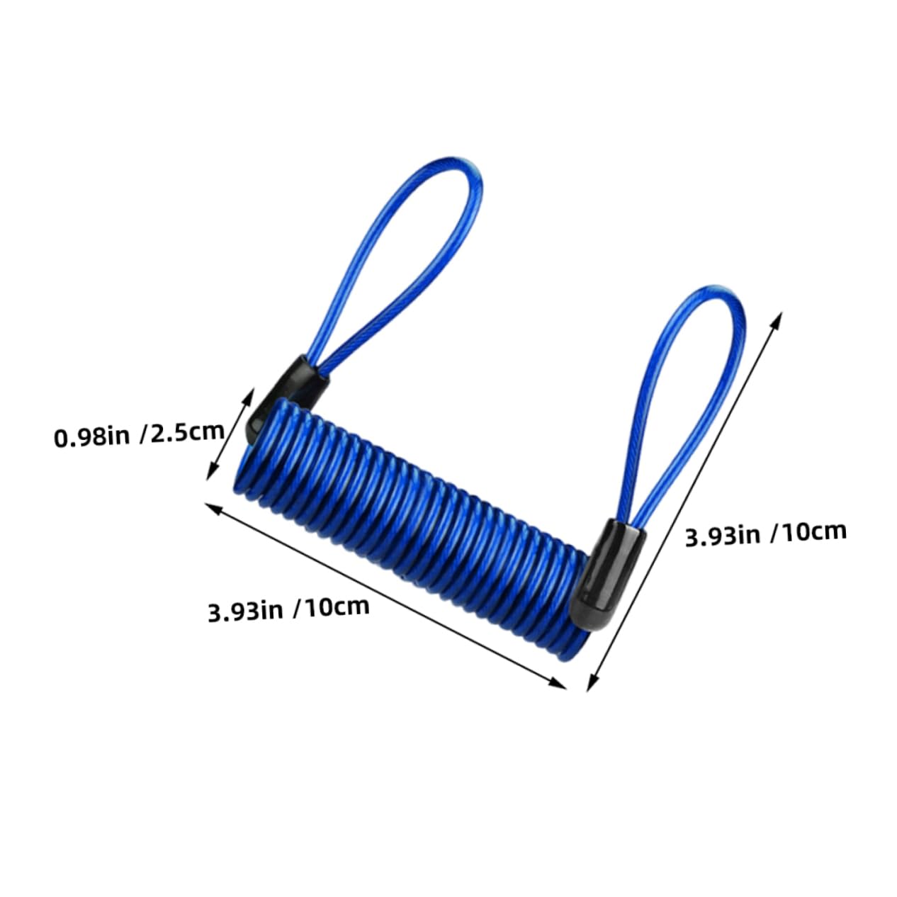 BESTonZON 3pcs Disc Lock Reminder Cable High Strength Steel Wire Security Alert for Motorcycle Scooter Durability Enhanced Visibility Prevents Riding Disruptions Red