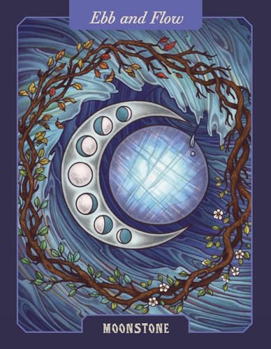 The Illustrated Crystallary Oracle Cards: 36-Card Deck of Magical Gems & Minerals