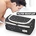 Pantheon Men's Toiletry Bag - Travel Toiletry Bag Wash Bag Hanging Dopp Kit Shaving Kit for Bathroom Shower - Mens Travel Bag Hanging Toiletry Organizer Toiletry Kit for Traveling (Black)