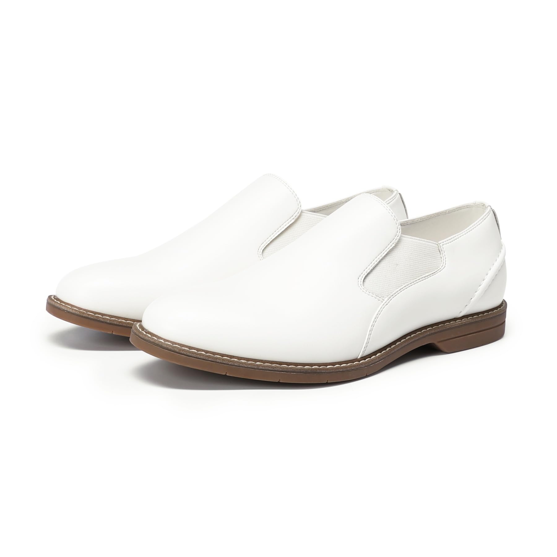 Allthemen Herren Loafer Leder Mokassin Leicht Formelle Slipper Business