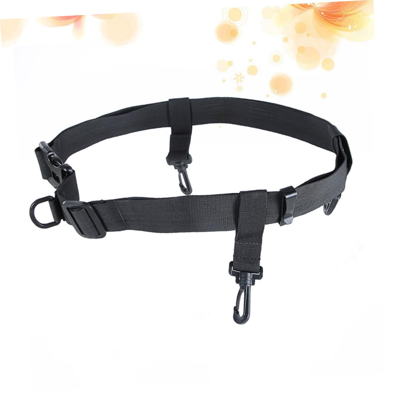 LIOOBO Djustable Wader Wading Set Strap Fishing Waist d Ring Hook Fly Fishing Kayak Surfing Nylon Carry Extra Gear