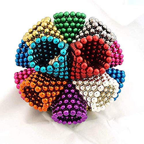 image for ROVFER Building Game 3 MM Magnetic Balls Sculpture Building Blocks Toy