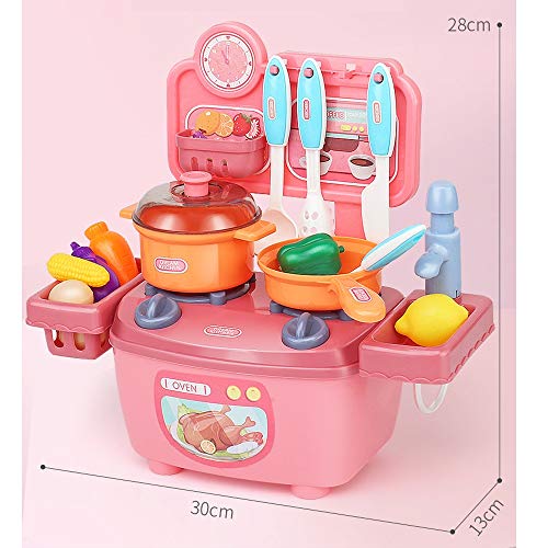 Little Chef‘Kitchen Spielset Delights Spielküche, Kinder Küche Spielset, Küche Spielzeug mit realistischen Lichter… – Bild 4